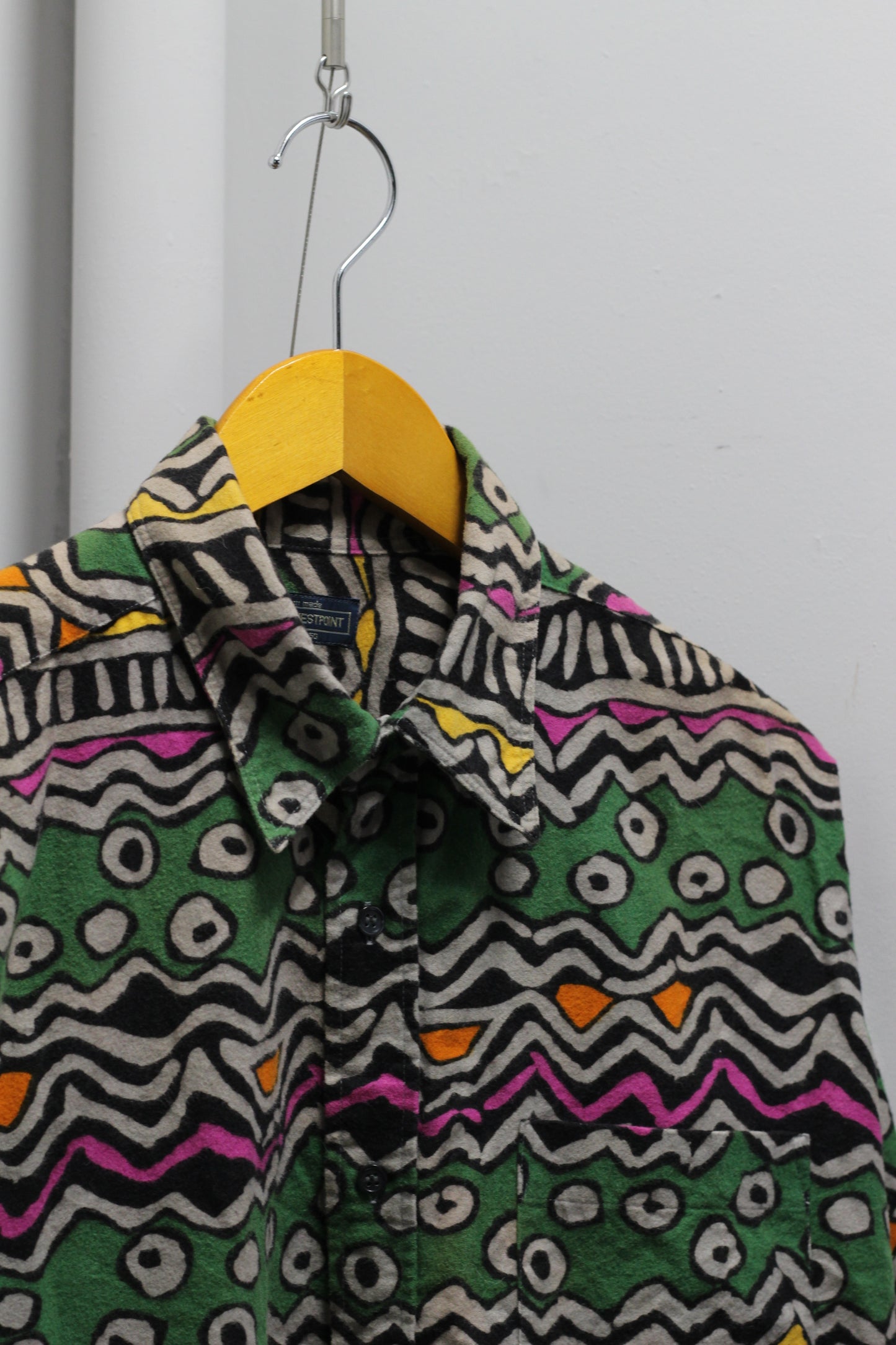 Men's Vintage Tribal Print Long Sleeve Shirt x3点