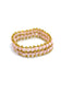 Vintage pink beads bracelet ロマンティックな夢