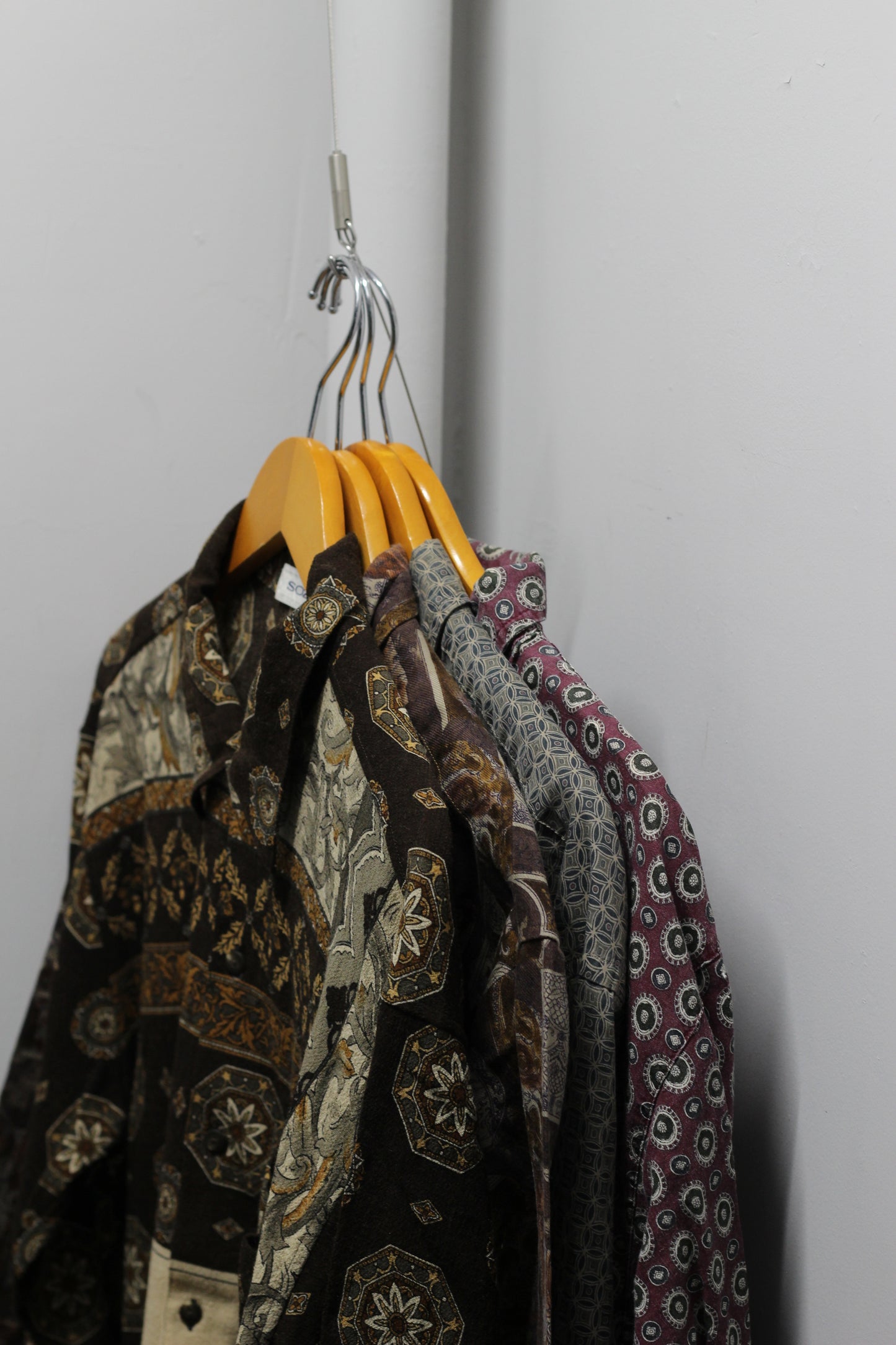 90's Men's Vintage Design Long Sleeve Shirt x7点