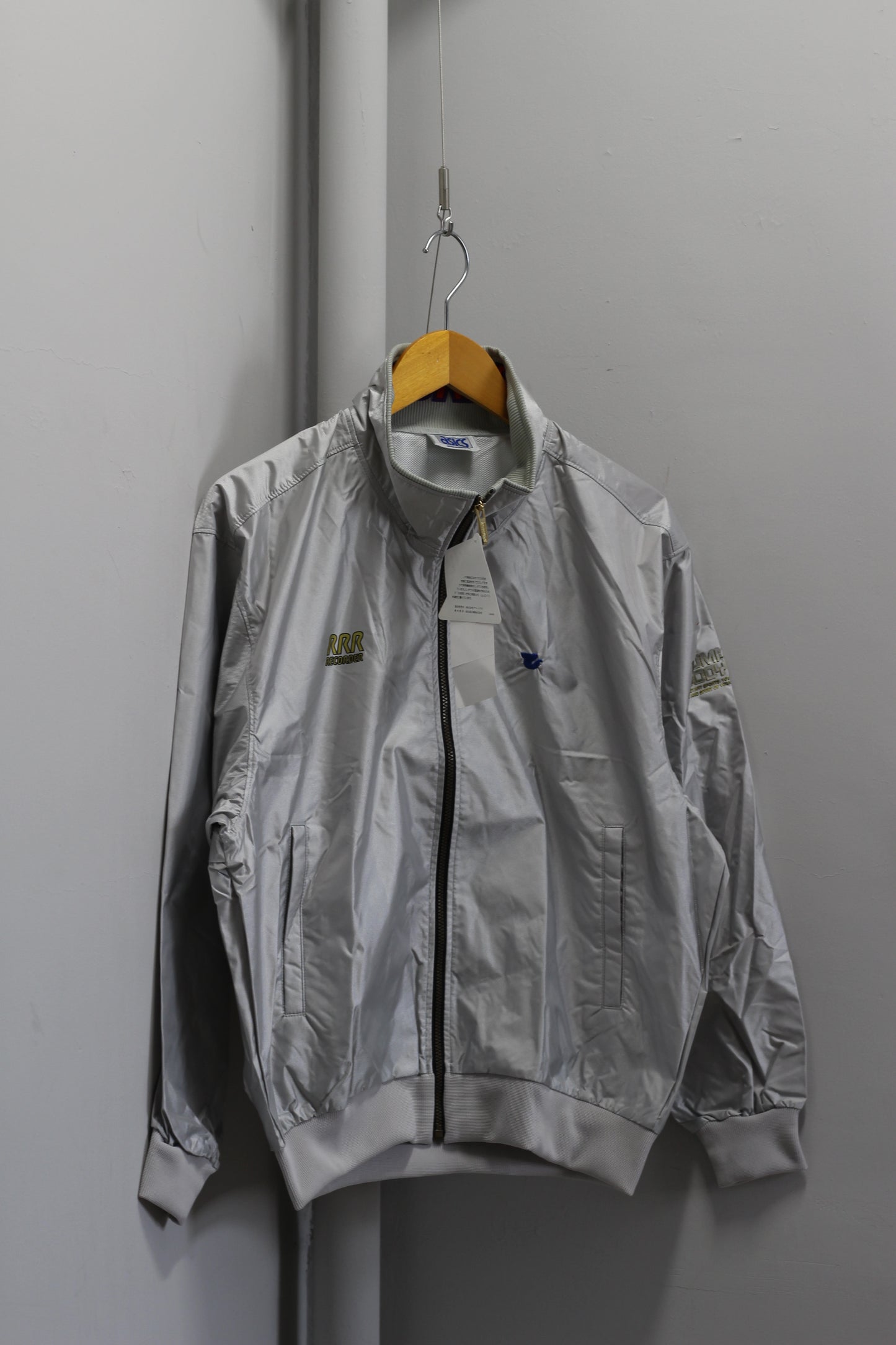 90's asics Vintage Nylon Tech Jacket x2点