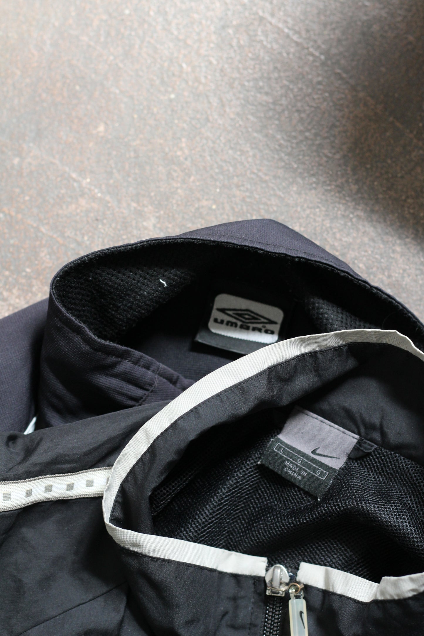 00's Y2K Style NIKE & UMBRO Tech Jacket x2点