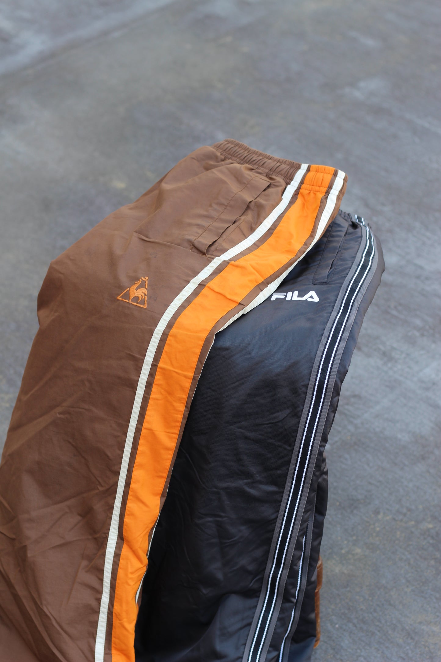 90's FILA & Le Coq Sportif Track Pants x2点