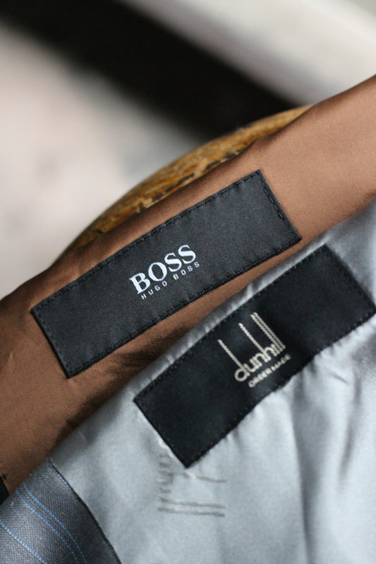 dunhill & BOSS Stripe Tailored Jacket set x2点
