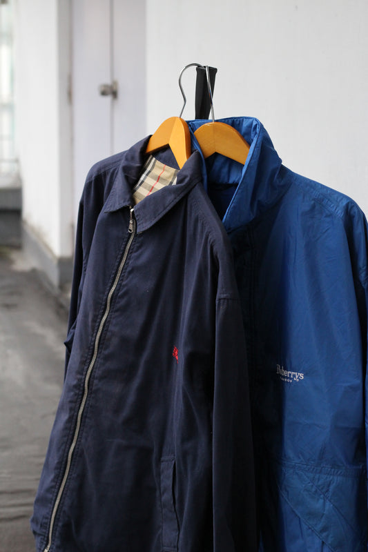 Burberry Reversible & Nylon Jacket set x2点