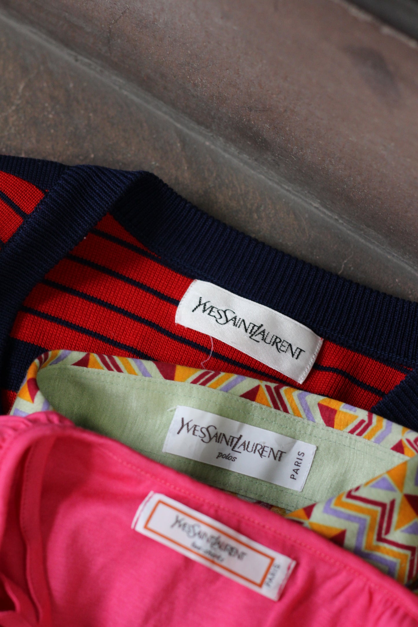 Yves Saint Laurent Tops x3点