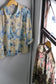 Vintage Flower Sheer Long Sleeve Blouse x2点
