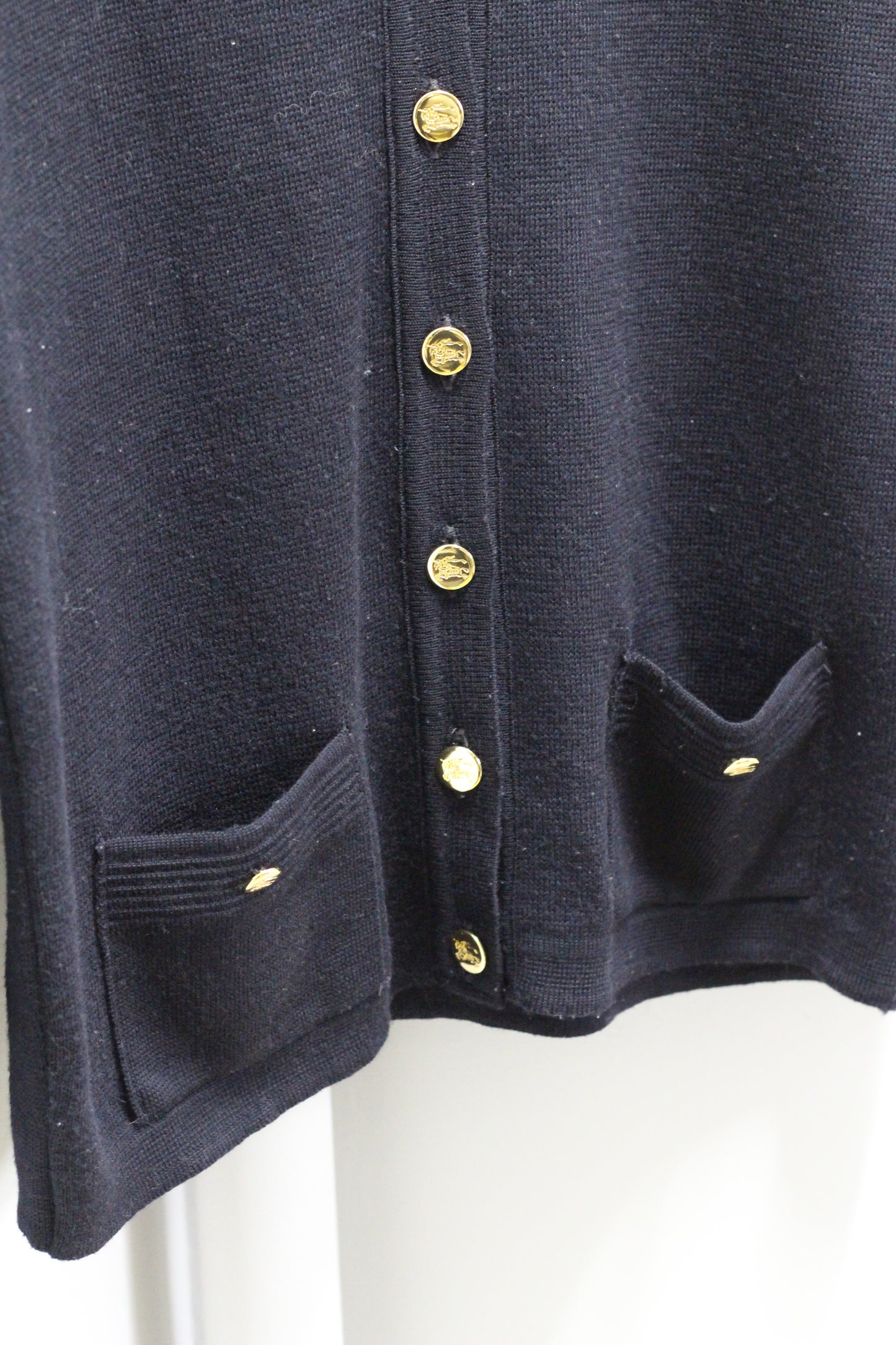 Made In UK Burberrys Gold Button Cardigan x2点