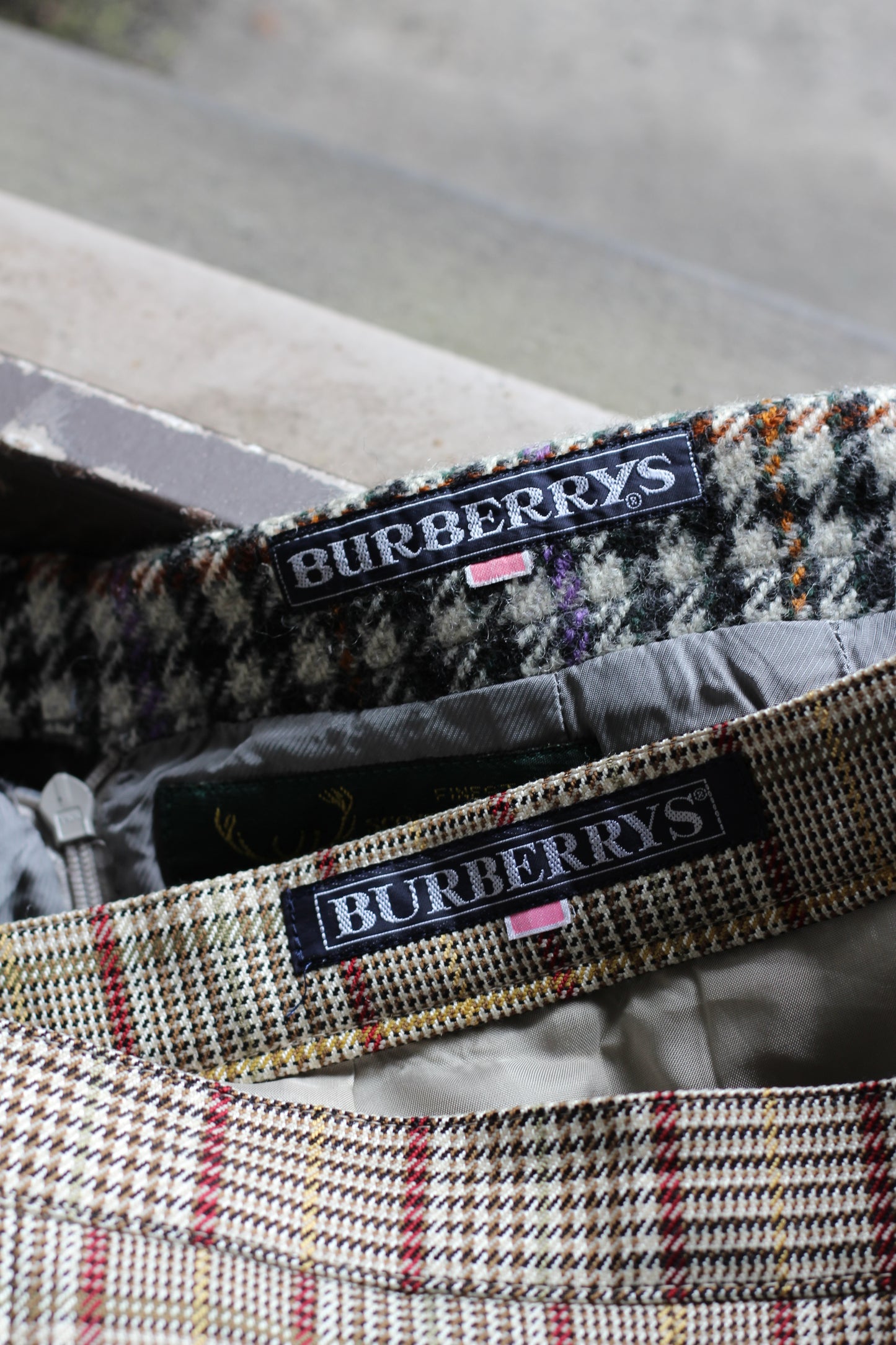 Burberrys Check Skirt x2点