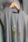 Vintage Light Blue Design No Sleeve One-Piece x3点