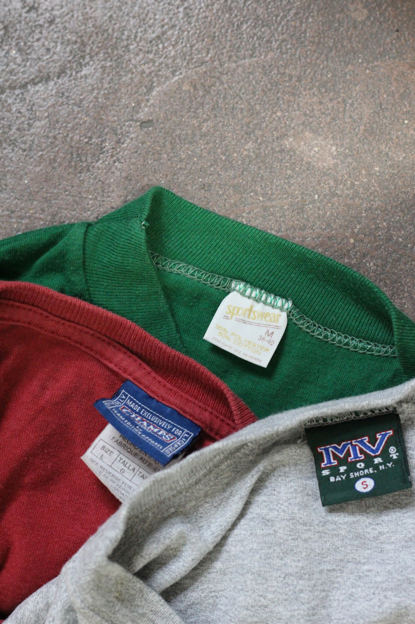 Made In USA Vintage College Logo T-Shirt x3点