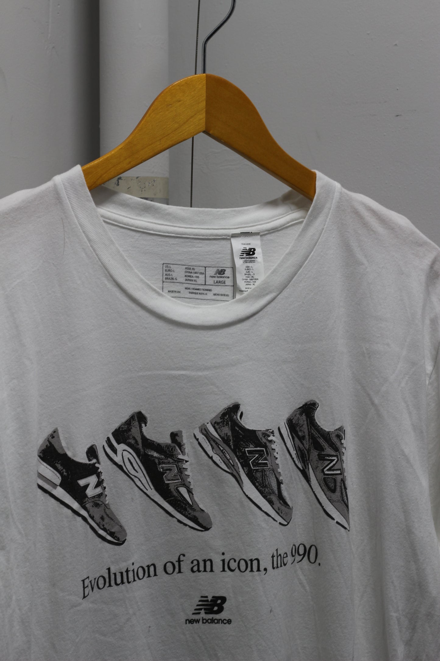 Made In USA Vintage Sports Print T-Shirt x3点