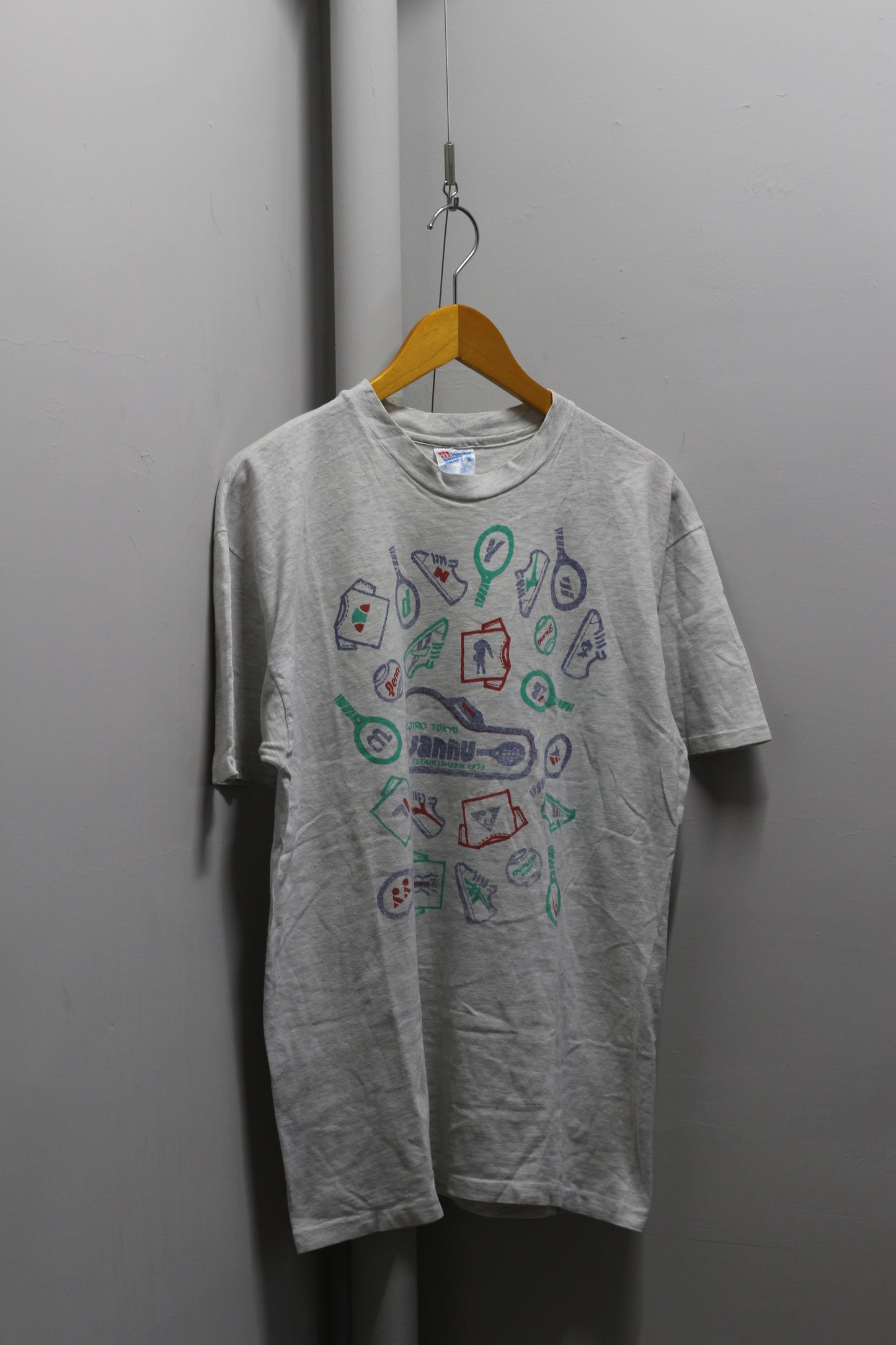Made In USA Vintage Hanes Beefy Print T-Shirt x2点
