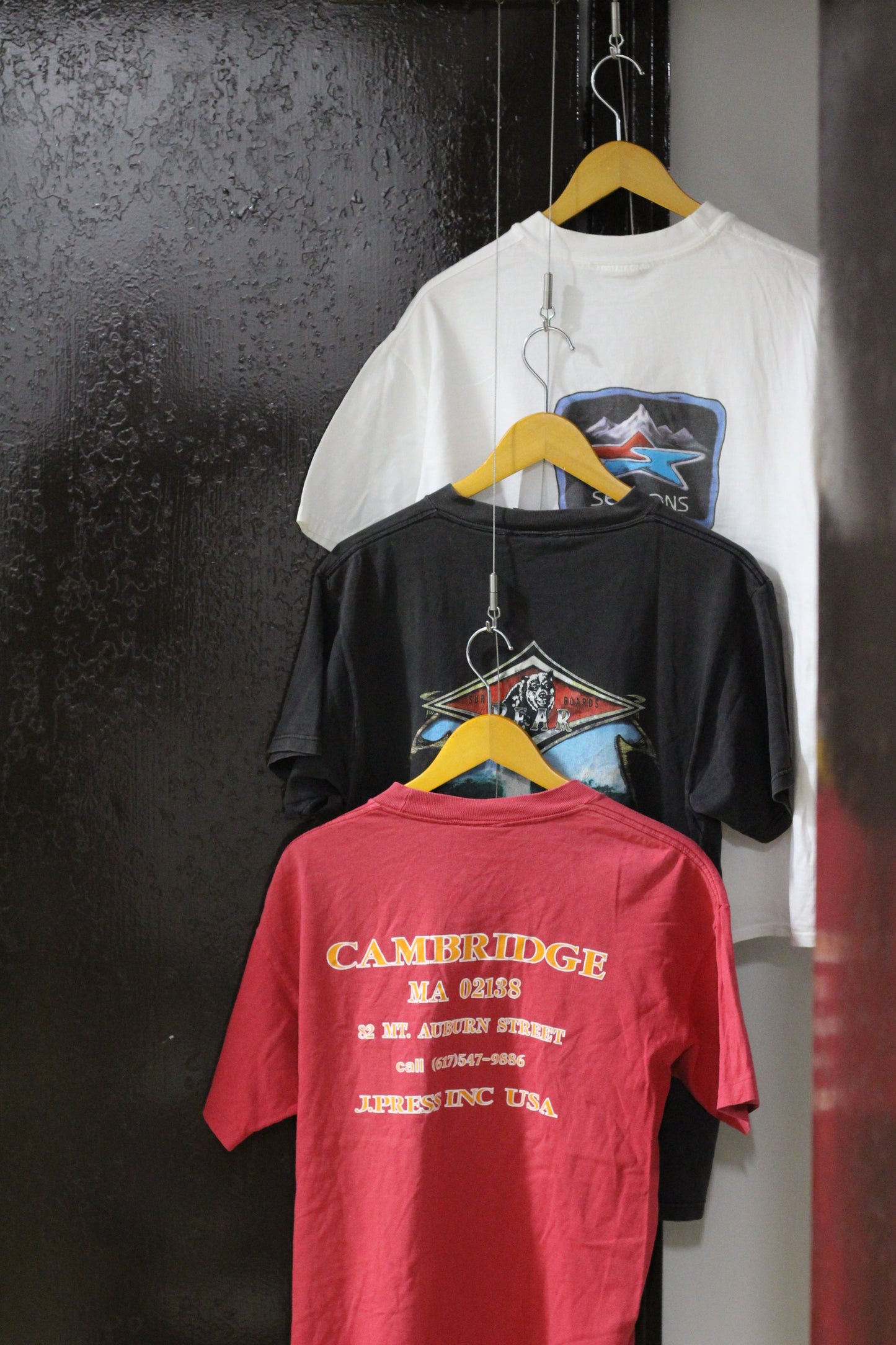 90's Made In USA Vintage Back Print T-Shirt x3点