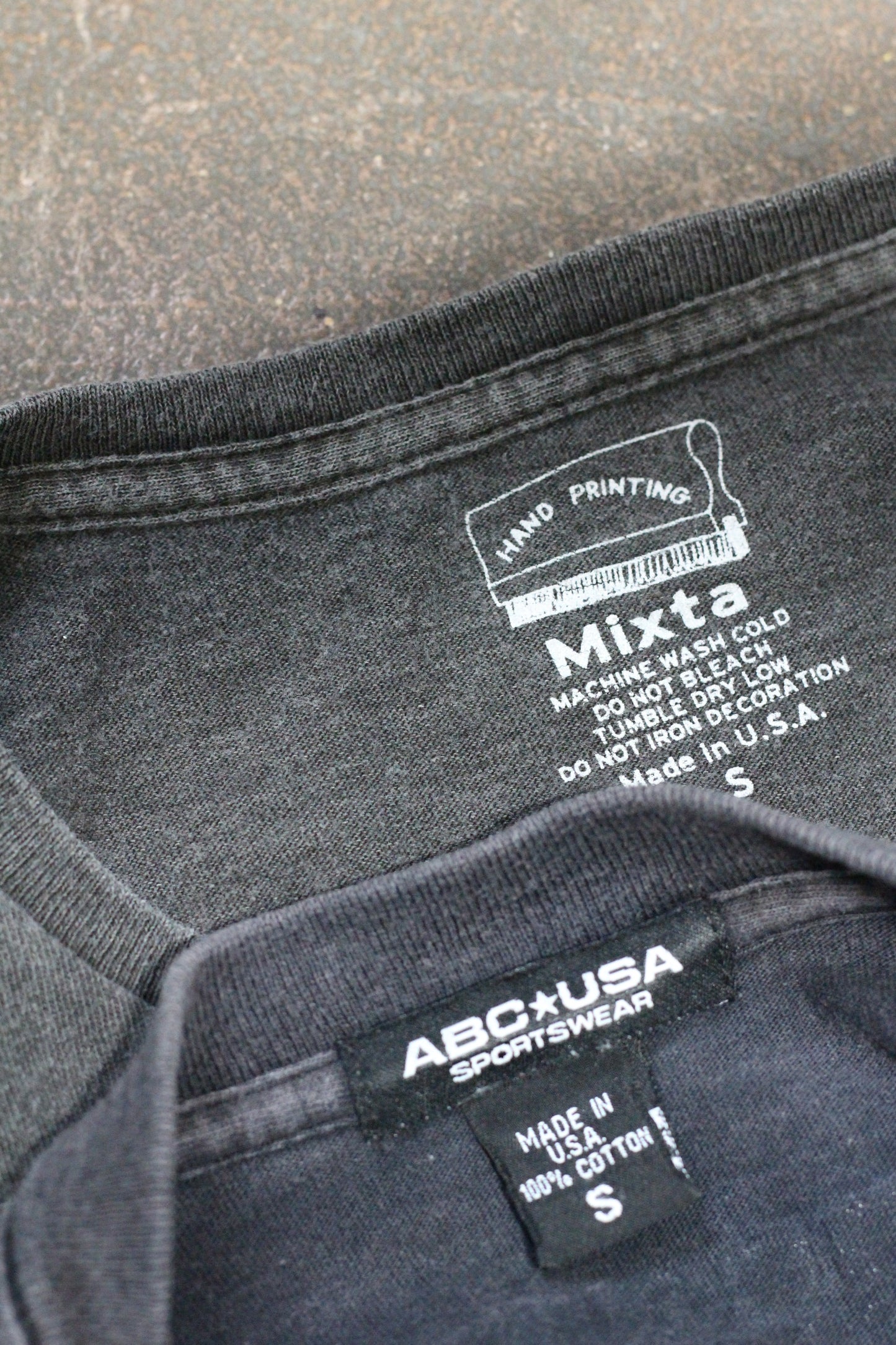 Made In USA Vintage Front Print Compact T-Shirt x2点