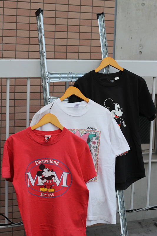 Made In USA Vintage Mickey Mouse T-Shirt x3点