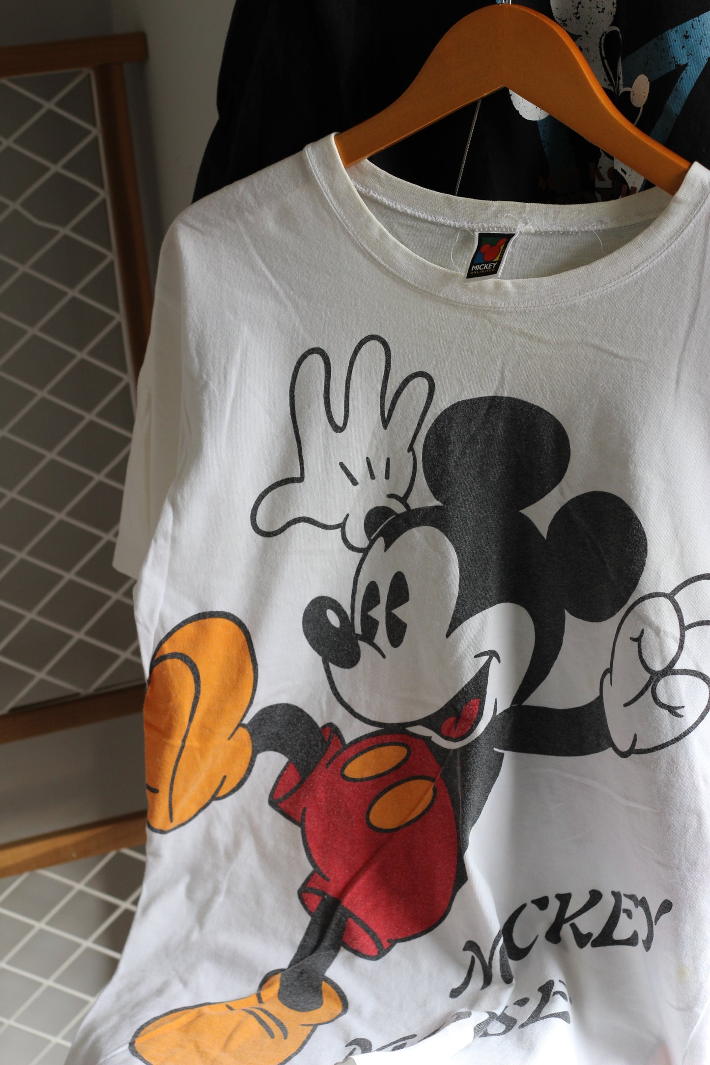 Men's Vintage Mickey Mouse T-Shirt x7点