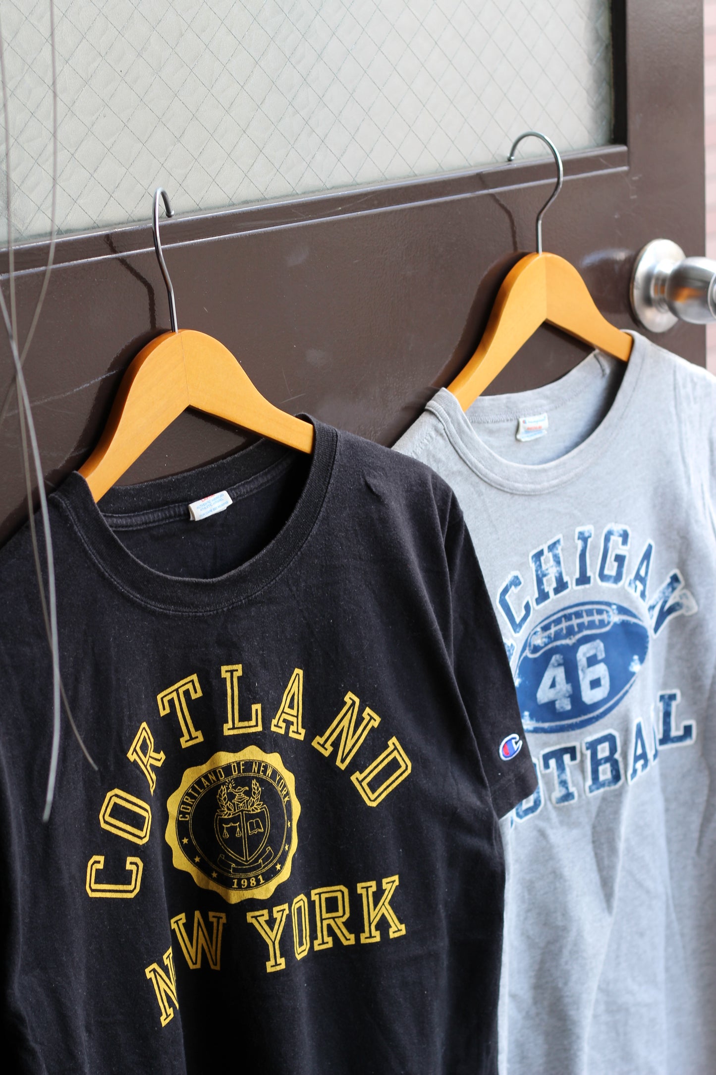 90's Champion College Print T-Shirt x4点