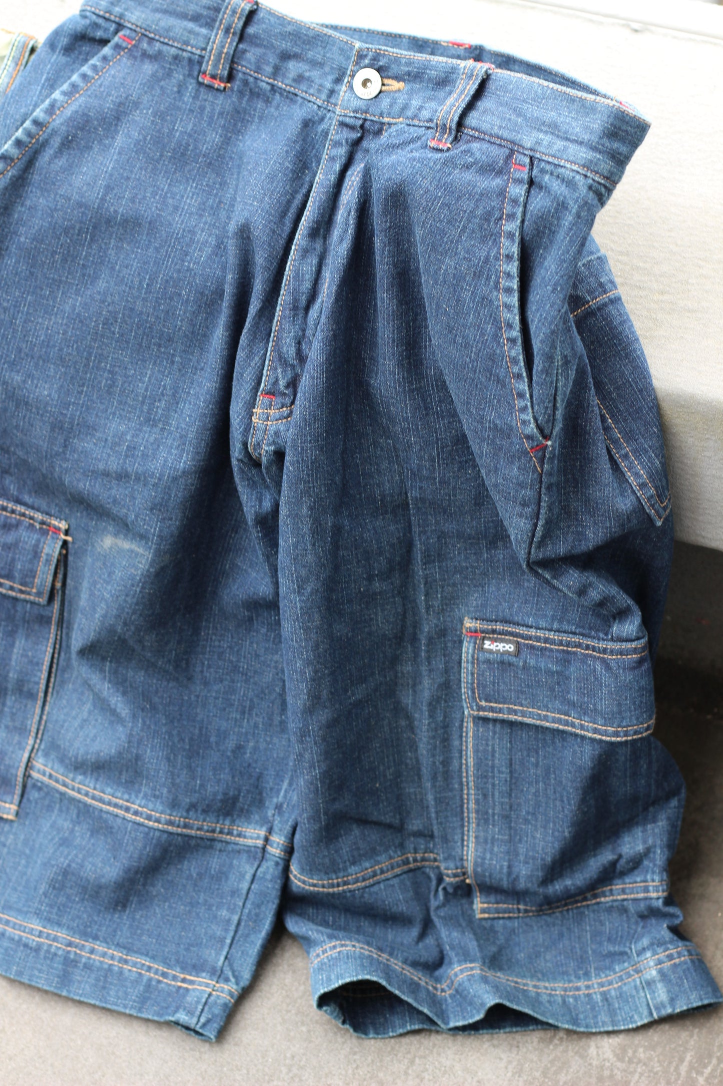 Y2K Style Men's Denim Shorts x6点