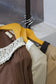 Vintage Brown Beige Collar Long Sleeve One-Piece x3点