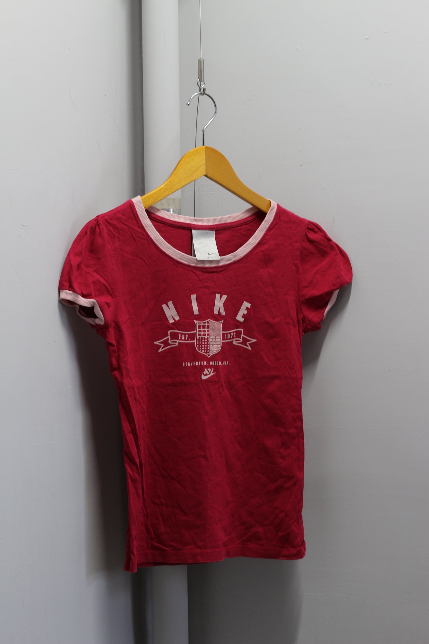 NIKE Y2K Style Ringer & Raglan T-Shirt x3点