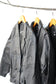 Women's Black Leather Jacket x6点