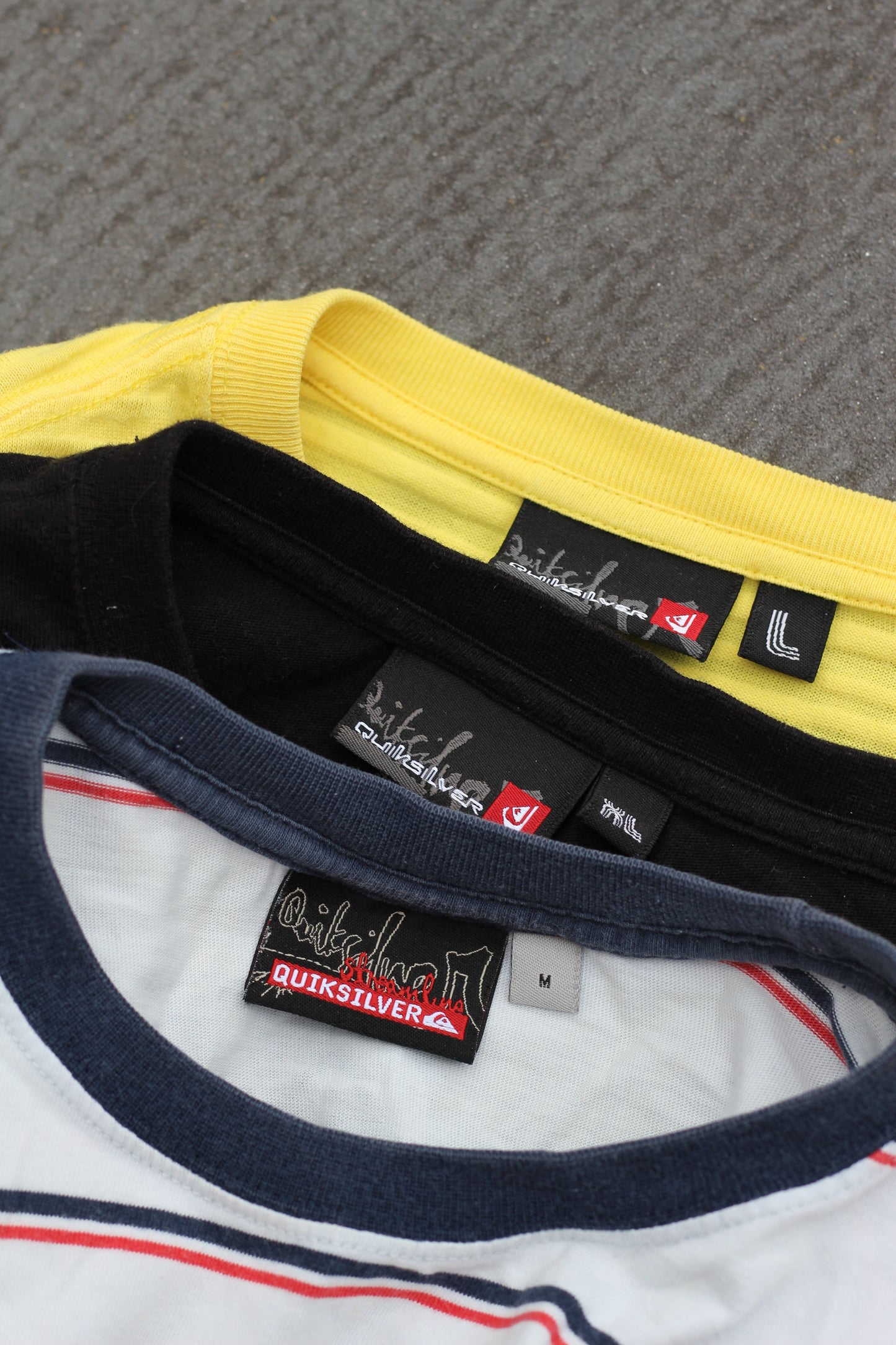 90's-00's Quik Silver Print T-Shirt x3点
