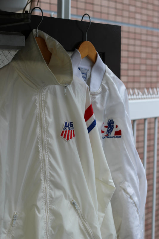 80-90's Made In USA Sporty Nylon Jacket set x2点