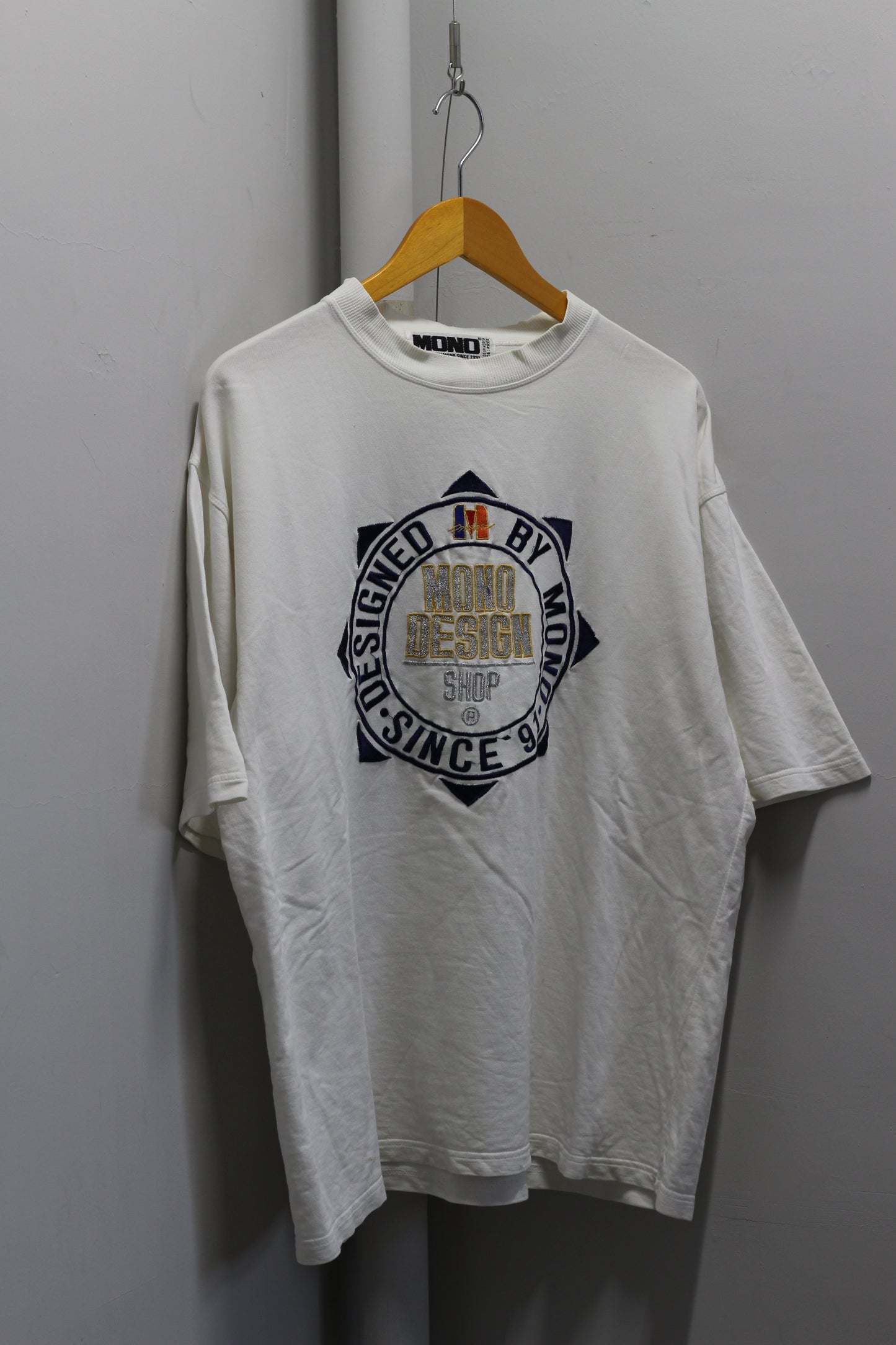 Men's Vintage Big Print T-Shirt x2点