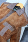 Men's Brown Leather Jacket x6点