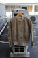 Men's Brown Leather Jacket x6点