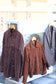 Men's Brown Leather Jacket x6点