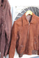 Men's Brown Leather Jacket x6点
