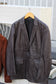Men's Brown Leather Jacket x6点