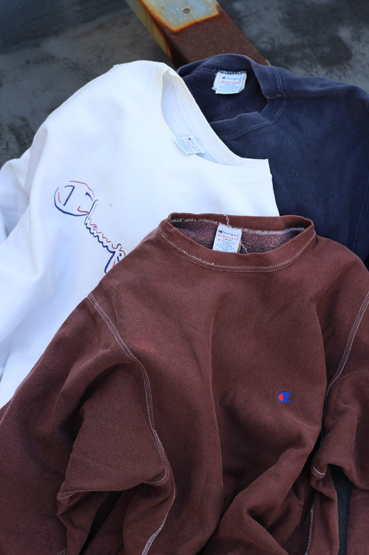 90's Champion Reverse Weave Sweat x3点