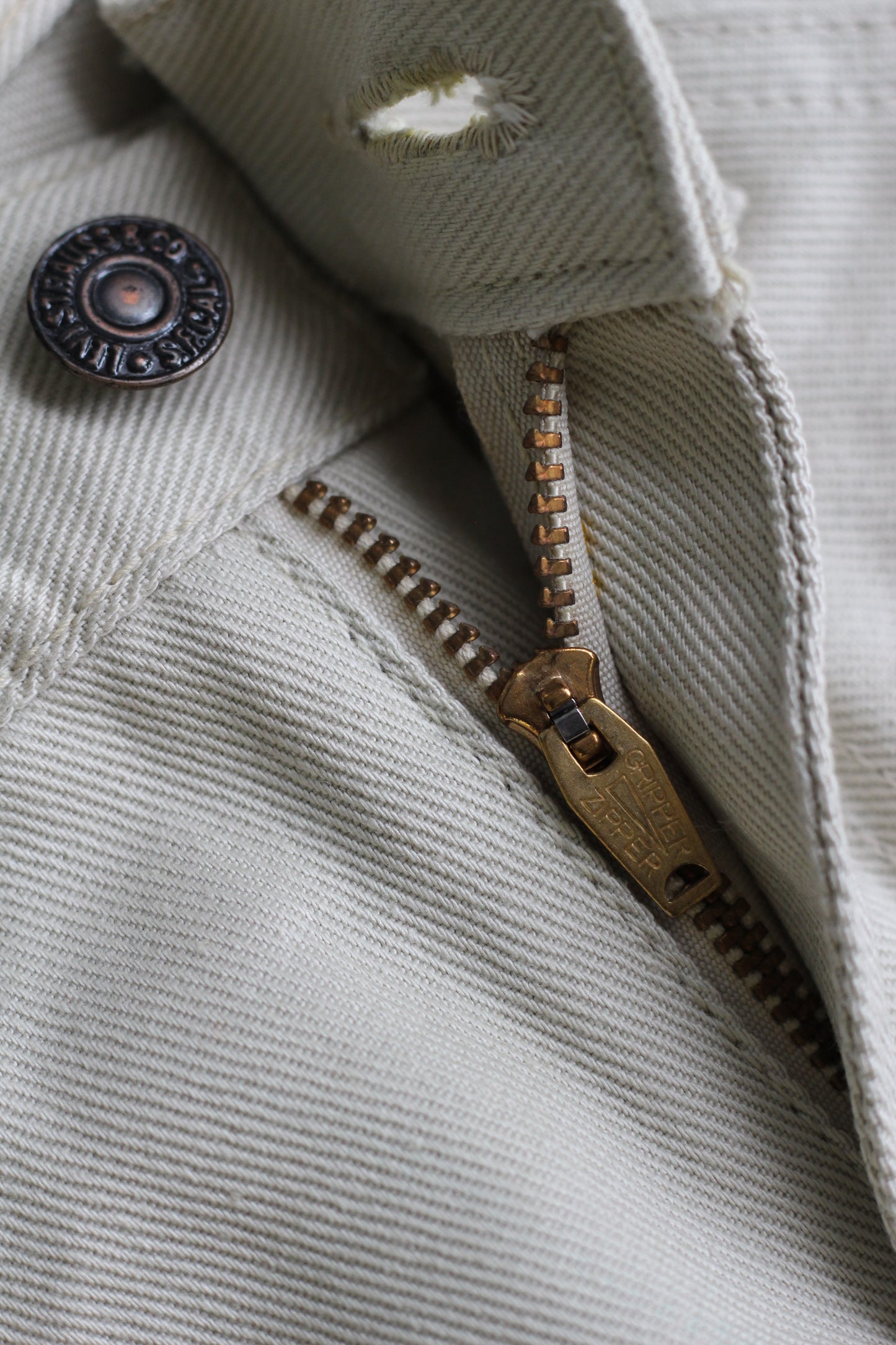 60's Made In USA White Tab Levi's "Dead Stock" 518 & Lee Work Chino Pants & Big Mac Denim Overalls set x3点