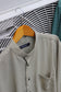 Men's Long Sleeve Band Collar Shirt x7点