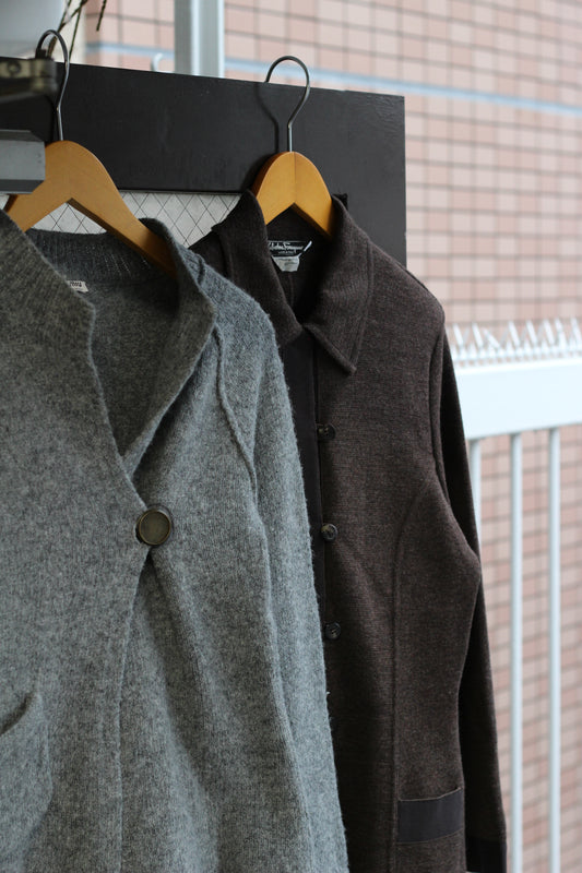 Made In Italy miumiu & Salvador Ferragamo Women's Design Knit Sweater set x2点