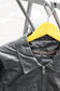 Men's Black Short Leather Jacket x6点