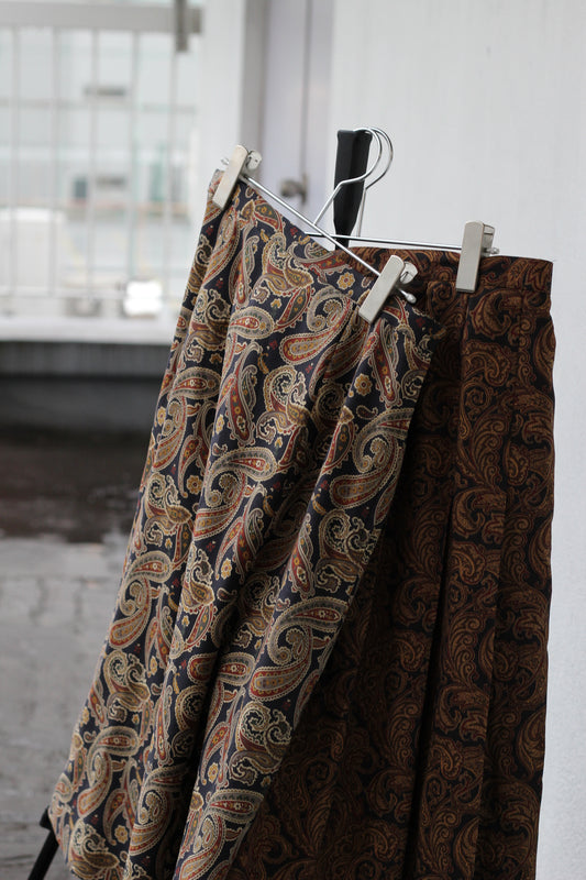 Burberrys Vintage Paisley Pattern Skirt set x2点