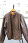Men's Brown Short Leather Jacket x5点