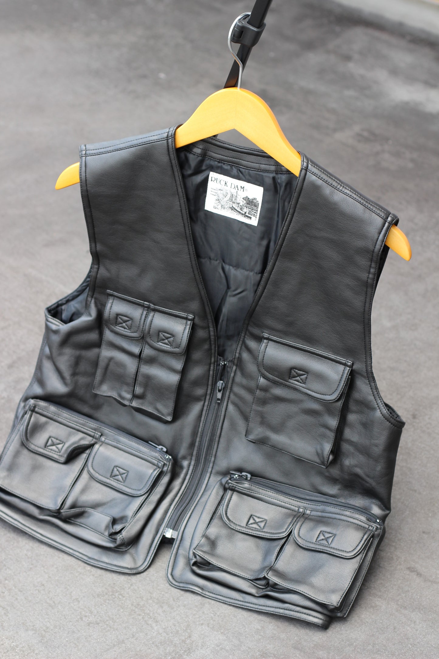 Men's Leather Vest x5点