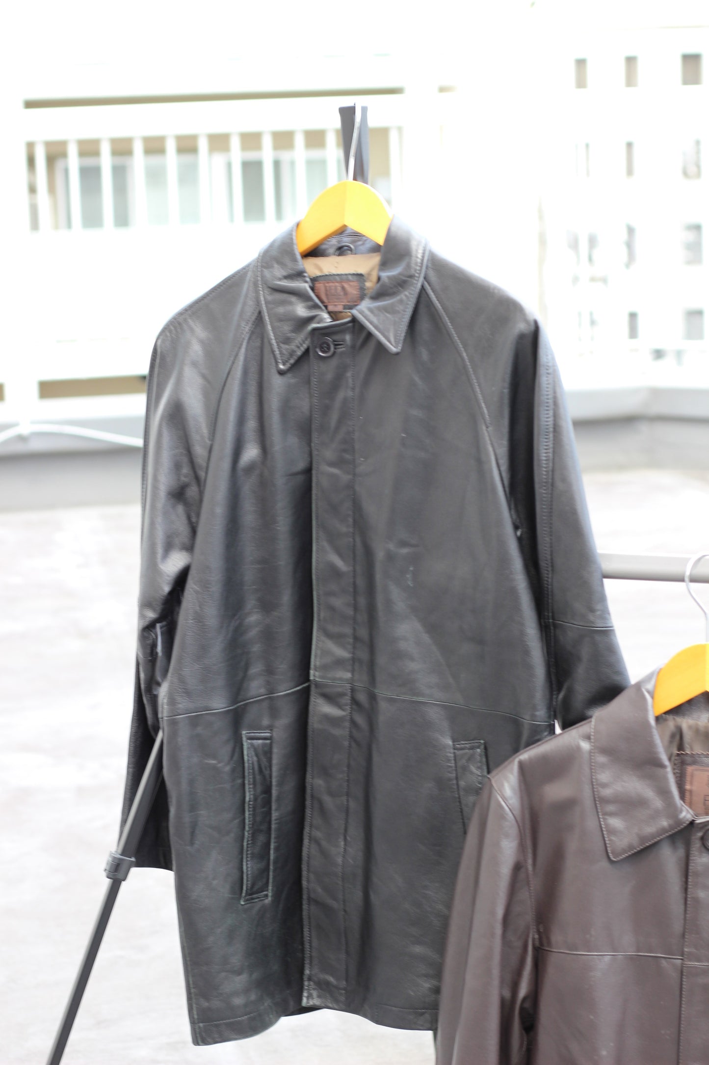 Men's Leather Coats x9点