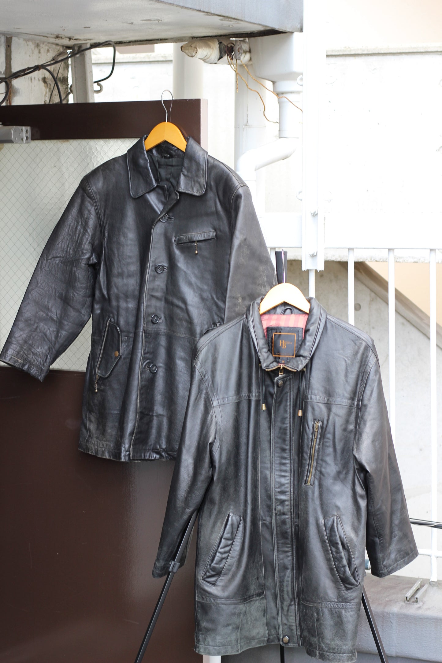 Men's Leather Coats x9点