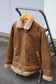 Men's Flight Jacket Leather Jacket x5点