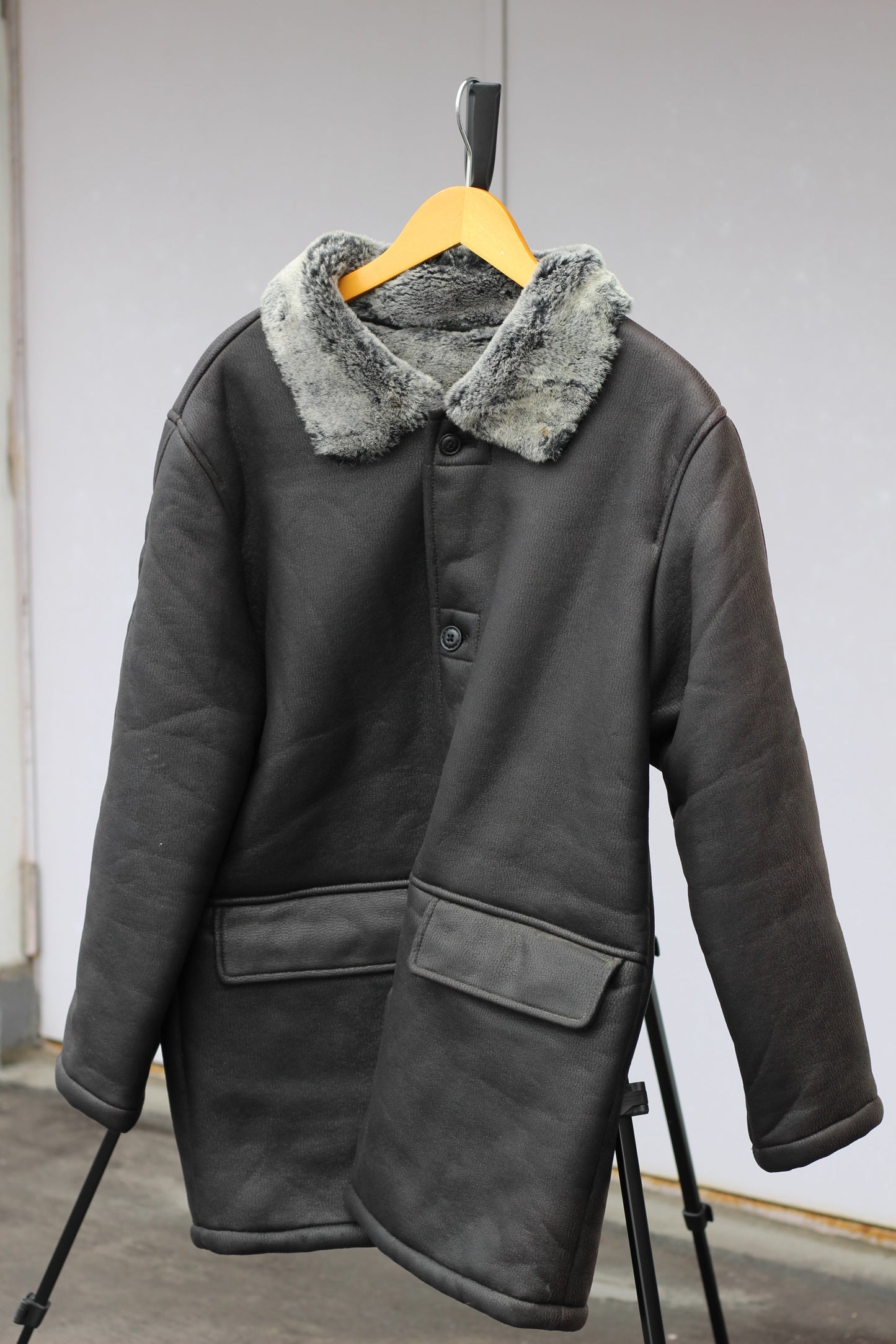 Men's Flight Jacket Leather Jacket x5点