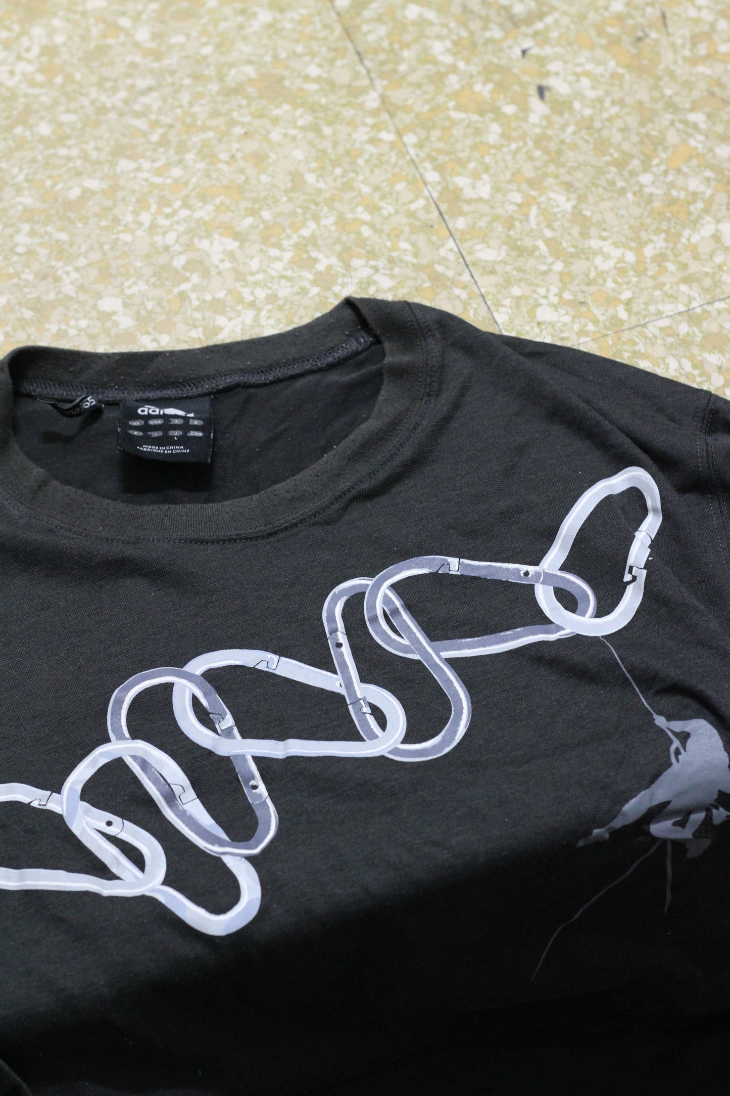 Old adidas Y2K Cyber&Tech Graphic T-Shirt x4点