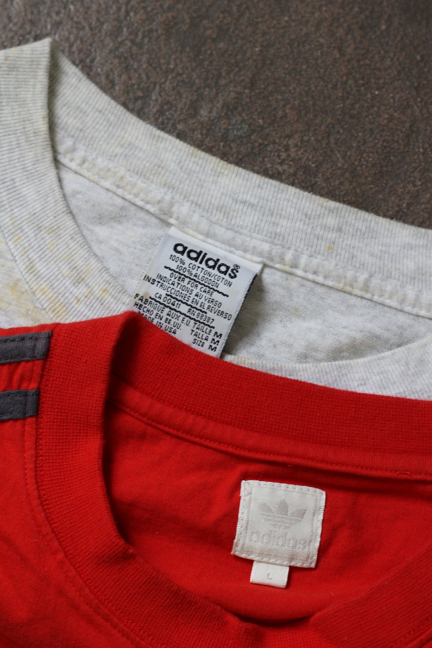 80's adidas Vintage T-Shirt x2点