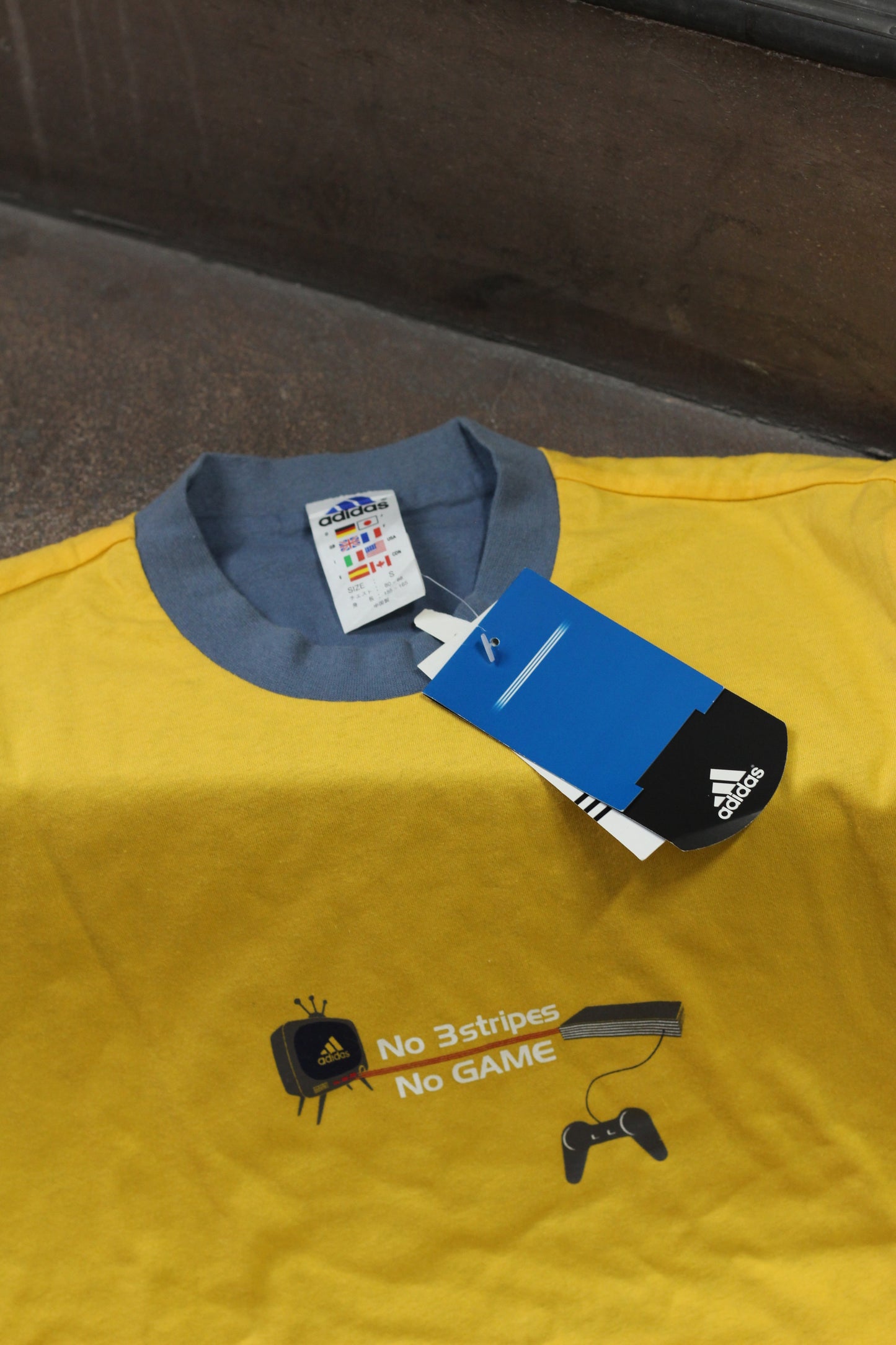 90-00's adidas Y2K Graphic Print T-Shirt x4点
