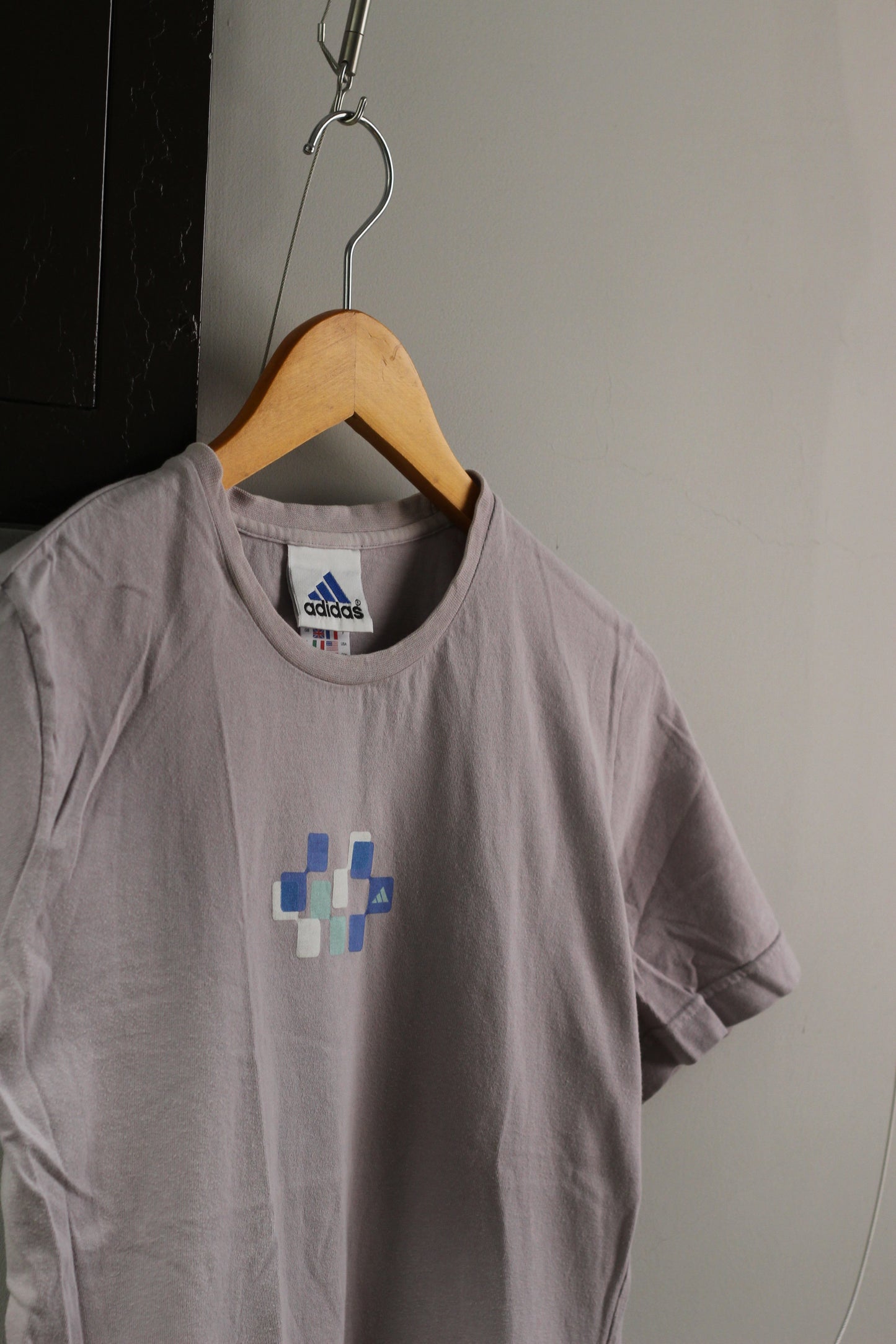 90-00's adidas Y2K Graphic Print T-Shirt x4点