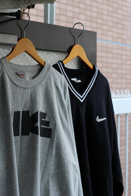 90's NIKE Vintage Logo Sweatshirt set x2点